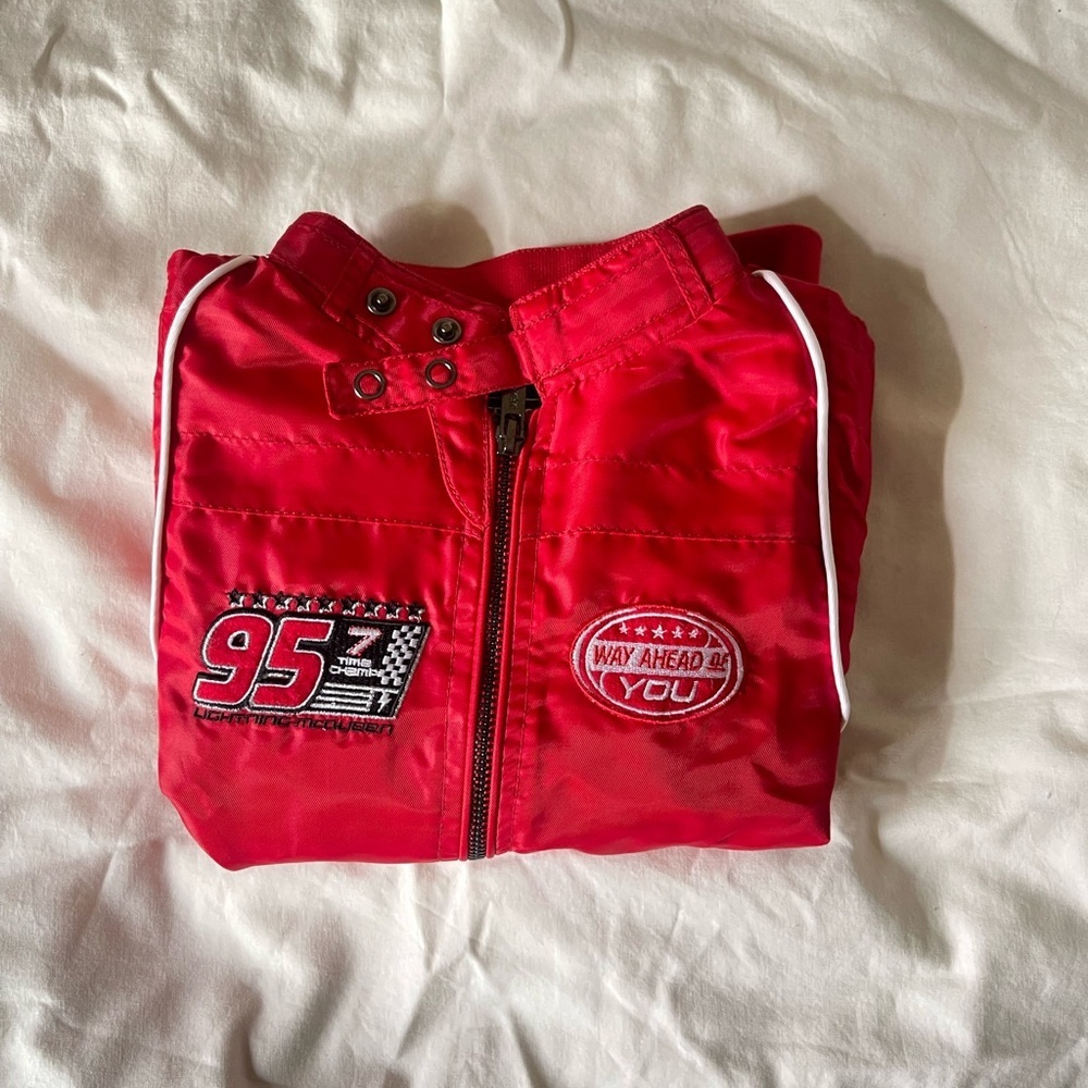 Members only lightning McQueen racing jacket
